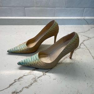 Ramon Tenza Snakeskin Heels